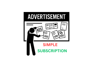 SIMPLE JOB AD SUBSCRIPTION