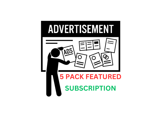 5 PK FEATURED JOB AD SUBSCRIPTION